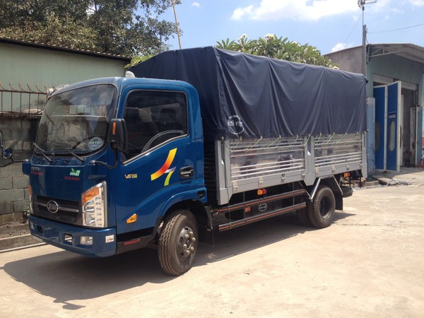 Xe tải VEAM VT751 Động cơ Hyundai D4DB 75 tấn Thùng Mui Bạt  Thùng  Kín Dài 6m2